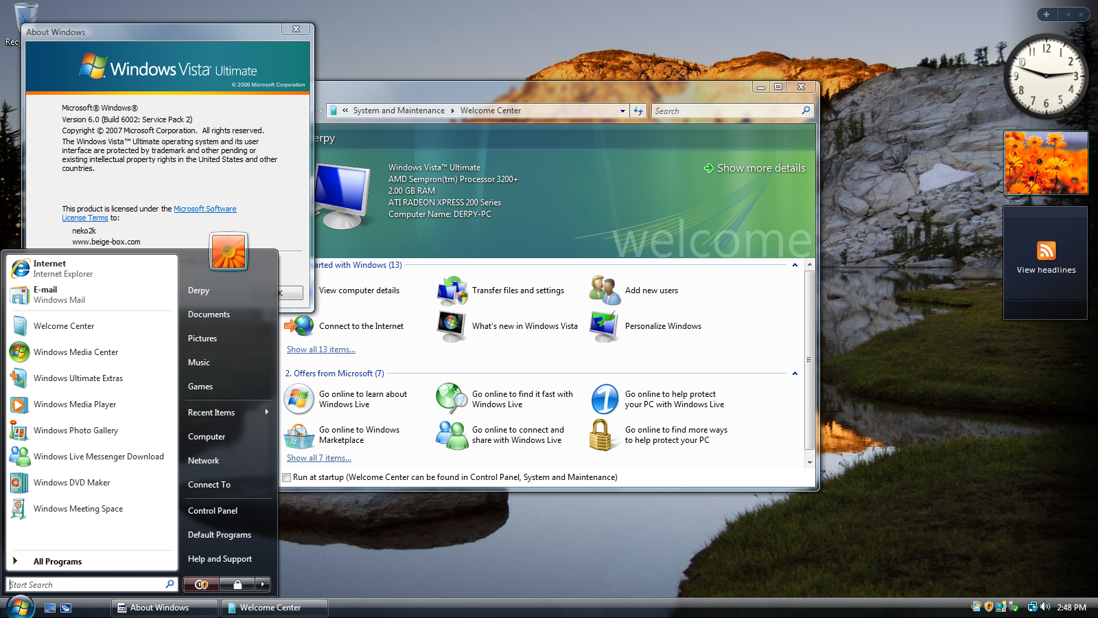 Windows Vista – La 9 años después